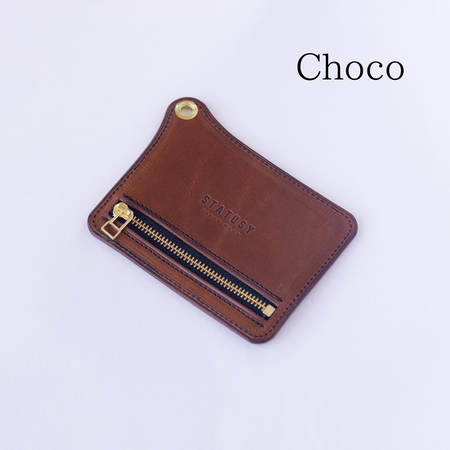 【STATUSY】栃木レザーIDパスケース 日本製ハンドメイド