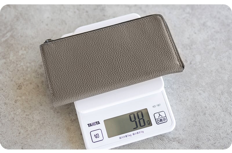 il modo ZIP concept 水濡れ、傷に強い!最小を目指した長財布
