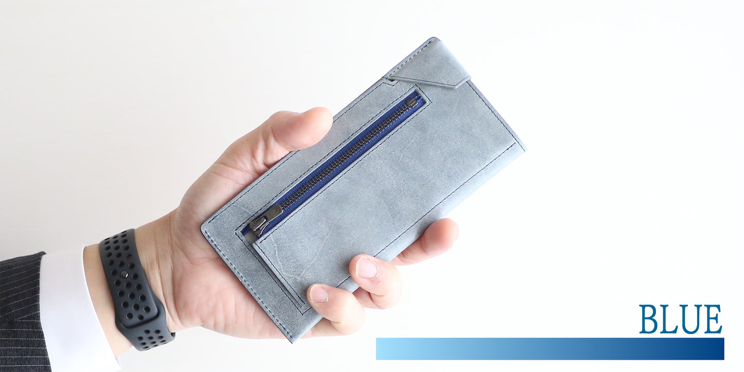 薄く!小さく!大容量な長財布『FRAGMAN® bloom』日本製ハンドメイド