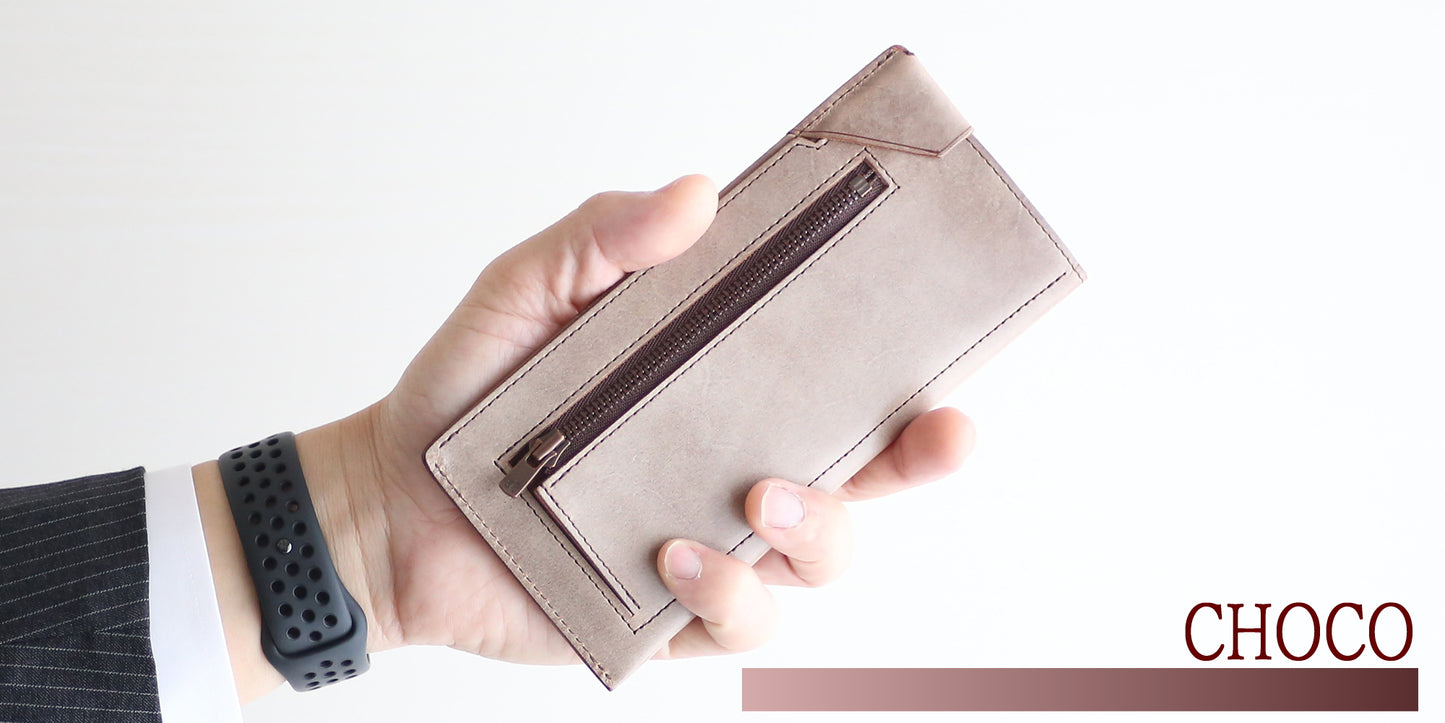 薄く!小さく!大容量な長財布『FRAGMAN® bloom』日本製ハンドメイド