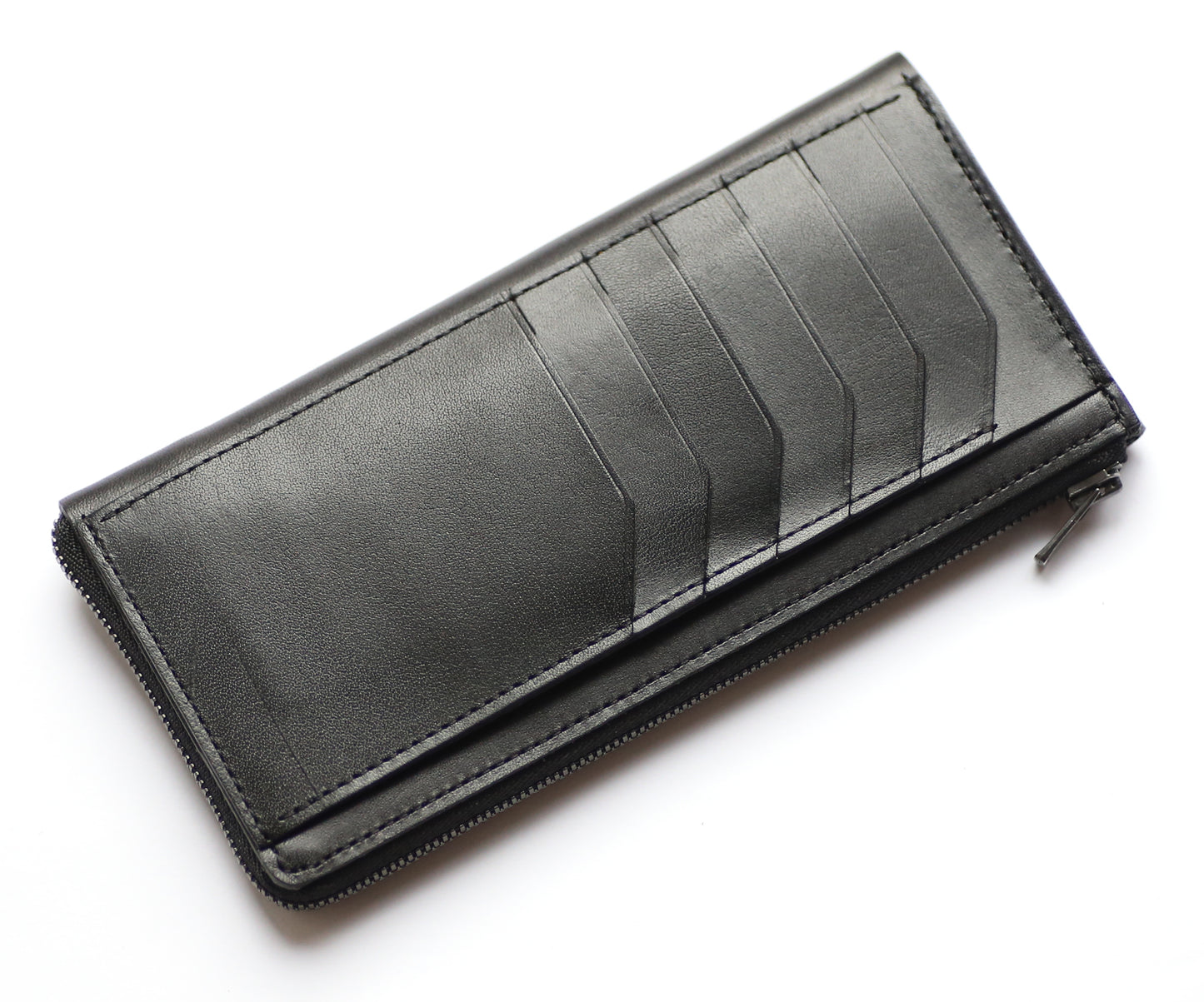 「極小Lファスナー長財布」紙幣を折らずに50枚収納！日本製長財布「FRAGMANzip」